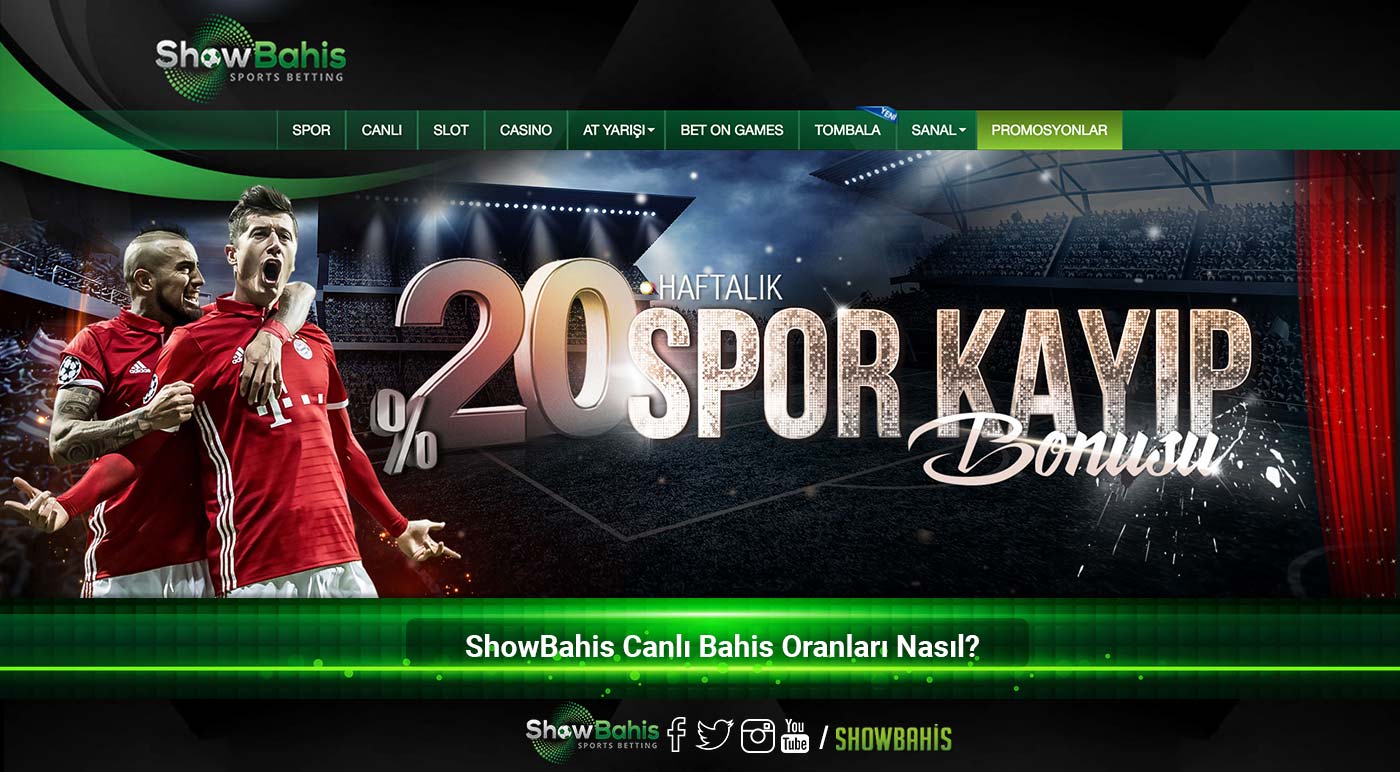 ShowBahis Canlı Bahis Oranları Nasıl?