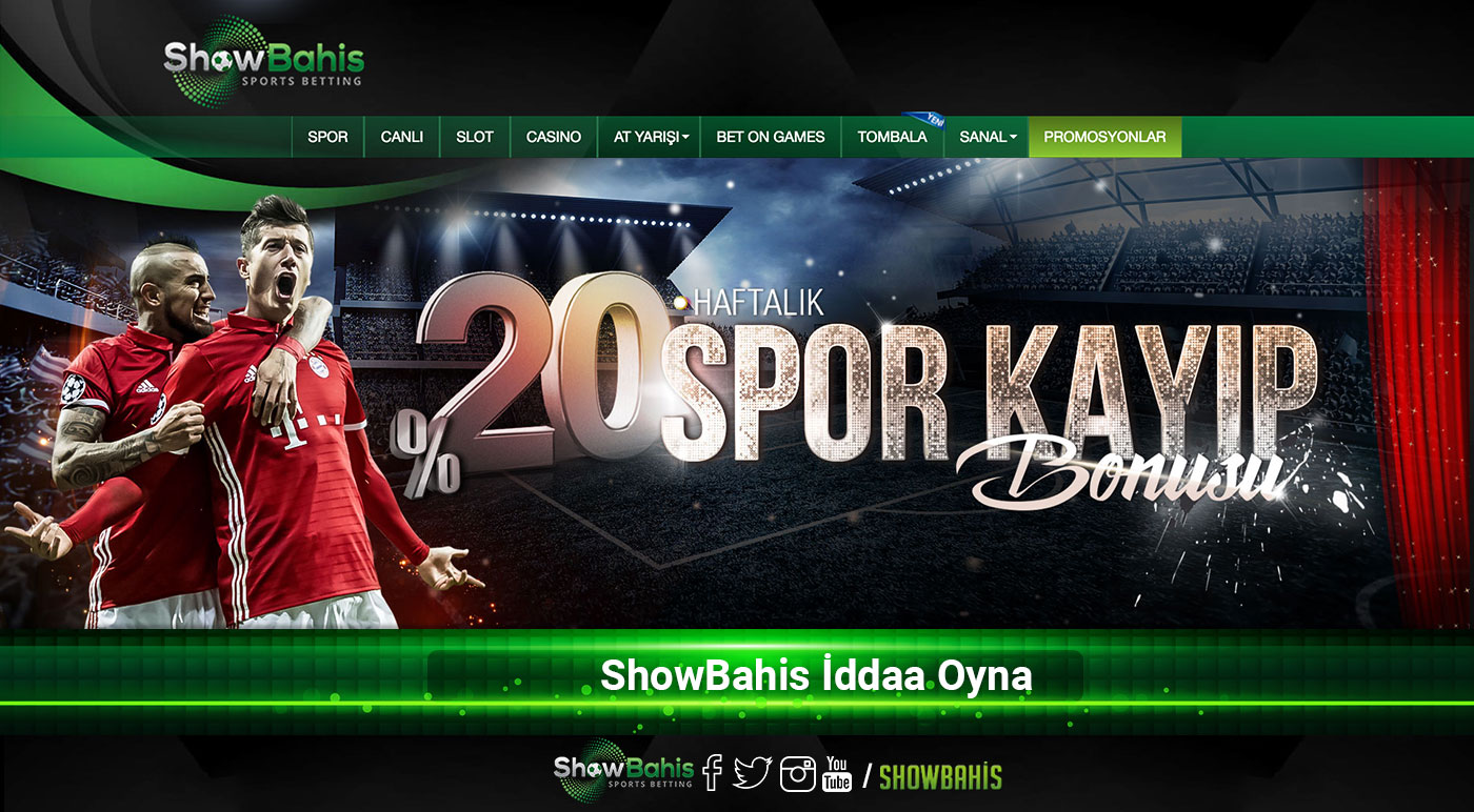 Showbahis İddaa Oyna