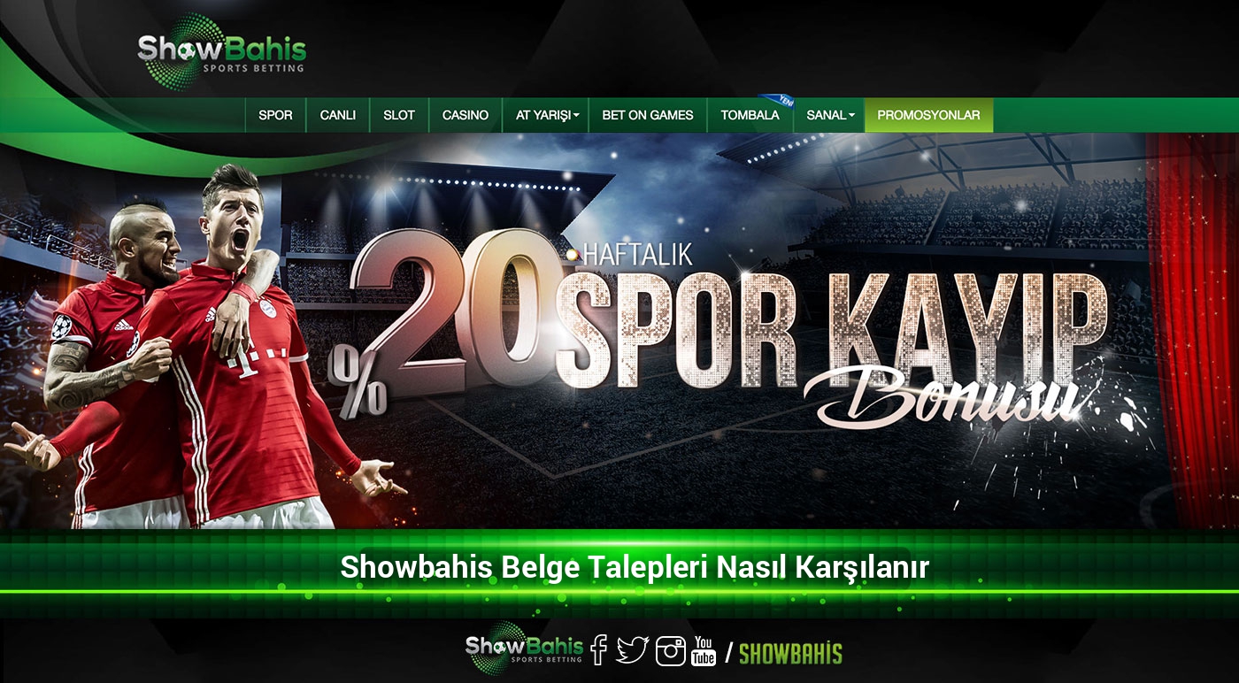 Showbahis Belge Talepleri Nasıl Karşılanır