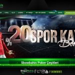 Showbahis Poker Çeşitleri